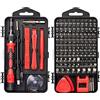 Generic Set di cacciaviti di precisione Punte for viti Torx magnetiche Phillips Kit di riparazione multifunzionali Strumenti for la riparazione della casa(122 red)