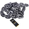 NAJDER Catena a maglie corte in acciaio inox 50 m, catena in acciaio inox 2 mm, carico massimo 200 kg, DIN 766, A4-AISI 316 per edilizia, ancoraggio, fai da te, recinzione