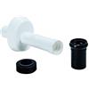 Idroweb Canotto Allacciamento Per Vaso Wc Con Rosone Bianco