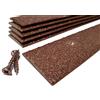Dont Slip Get a Grip Confezione da 20 strisce antiscivolo per pavimenti, 50 mm x 1000 mm, colore: marrone