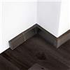 DQ-PP - 10 m di battiscopa in PVC, 55 mm, wenge, listelli in laminato in plastica PVC