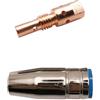 Generic Kit porta ugello MB25 25AK 2 pezzi adatto for torce for saldatura Mig Mag Consumabili 145.0076 145.0124 145.0042(15mm 145.0076)
