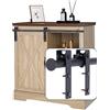 EGTink 150 CM/5 FT Kit di hardware per scorrevole di fienile, mini binario per porta scorrevole,Kit hardware per porta sospesa,Armadio di stoccaggio,Mobili TV,Armadi