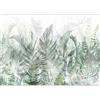murando - Carta da Parati Moderna Foglie Verde Delicate 500x350 cm Fotomurali in TNT - Murales per Soggiorno e Cameretta - Decorazione da Muro - Poster Gigante - Carte da Parati Moderne b-A-0696-a-b