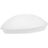 Topperfun Copertura Paralume Rotondo Con Foro Per Plafoniera Coprilampada Soffitto Pvc Bianco Sostituzione Facile Per Lampada Da Soffitto Diffusione Luce Morbida Per Interni