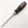 Narex Scalpello per piercing, piatto, con impugnatura scura, 4 mm