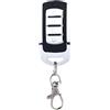 Luqeeg Duplicatore Telecomando a 4 Tasti Copia Multifrequenza, Compatibile con CAME TOP432NAEEV433.92MHz301 Rolling Code DOORHAN, Frequenza di Lavoro 433 MHz per Cancello Elettrico