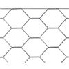 PEBSHOP RETE ZINCATA TRIPLA TORSIONE 25 MT. (Maglia 50x4 mm. H. 150 cm. Ø Filo 0,9 mm.)