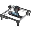ATOMSTACK Swift 7W Incisore Laser & Taglierina con Rullo Rotante R6, Macchina Incisione 300x300mm, Design AI, Montaggio Facile, Controllo Wi-Fi/USB/APP, Compatibile con Legno, Pelle, Acrilico, Carta