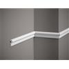 Decoration Cornice per parete Boiserie - vendita ad asta 3D in polimero duro bianco - verniciabili - facile da attaccare - Prezzo per asta da 200cm (MD 325)