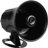 Masyrt Sirena di Allarme Domestico Sirena di Allarme per Auto 11X11X11 115DB DC 12V Filo Corno Sirena di Allarme Altoparlante Allarme Antifurto per Sicurezza Esterna 12V