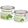 Lux Metal Power Tank Primer Trattamento Serbatoio Moto Auto In Plastica 50 / 55 Litri Kit Grande Big 720 gr Ripara Rigenera Protegge Per Interno Serbatoi Resina ABS Vetroresina Fibra Carbonio Trasudato Crepe
