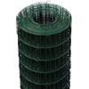 ITALFROM - Rotolo 25 Metri Rete Metallica per Recinzioni H 150 cm, Rete Elettrosaldata Verde per Recinzione Plastificata Zincata con Maglia 75x50mm, Rete da Giardino per Recinzione Rigida (3785)