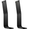 SOTECH 1 paio Spalliere TAB Acciaio nero opaco Profile 60 x 8 mm Altezza 323,5 Profondità 123 mm Spalliera Supporto per panchine e letti di SO-TECH®