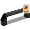 INTIRILIFE Impugnatura in plastica Intirilife interasse fori 90 mm nero - maniglia di ricambio universale per valigie, cassette degli attrezzi, cassetti, alloggiamenti, casse e mobili - robusta,facile da montare