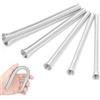 Hapivida 5Pcs Piegatubi a Molla, 1/4, 5/16, 3/8, 1/2, 5/8 Pollici Set di Molle per Piegare Tubi per Tubi Elettrici In PVC per Rame, Alluminio