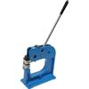 HIKUUER Piegatrice Manuale per Lamiere SS-16, Macchina Piegatrice Metalli CNC, Ghisa, Capacità 1.5mm, Gola 208mm, con 2 Stampi, per Fai-da-te, Officina, Lavorazione Acciaio, Alluminio