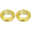 QUARKZMAN 2pz 0,98 pollici (25mm) Passacavi in Nylon per Scrivania, Copertura Foro Cavi Plastica, Organizzatore Cavi per Scrivania Armadio Computer, Oro