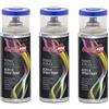 VIRSUS 3 Bombolette Spray di Smalto Acrilico Multiuso da 400ml, Vernice Brillante per interni esterni, permanente per superfici in legno, metallo, vetro (Bianco Lucido)