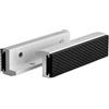 MOBUKJUU 2 pezzi di protezione magnetica da banco con ganasce morbide universali per morsa in metallo (2 pezzi 75 mm)