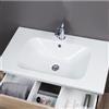 Yellowshop - Lavabo Da Incasso per mobile bagno Ceramica Bianco Lucido Sanitari Bagno Design Moderno Modus Rettangolare Troppo Pieno Diverse Misure (101 x 46 cm)