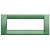 Vimar Serie Idea - Placca Classica 6 modulo metallo verde salvia
