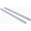 bricoleva.it Guide per Cassetti in Plastica L. 340 X H. 16,5 mm. Per Mobili e Armadi, Binari Resistenti e Facili da Montare, Pratiche per Cassetti Cucina, Camera e Ufficio, Bianco