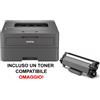 Brother Stampante Laser monocromatica B/N Brother HL-L2445DW + Toner Compatibile OMAGGIO