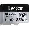Lexar Pro Silver Plus 256GB microSDXC V30 - R205/W150MB/s | ✅Score & Win