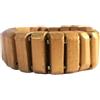 Handmade Gioielli Misti: Bracciale Cuff Bar, Colore Oro Invecchiato
