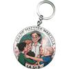 Handmade Portachiavi Personalizzato per Maestra o Maestro con Disegno Caricaturale | Con Frase, Idea Regalo Insegnante, Fine Anno Scolastico, Natale o Ritorno a Scuola