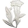 Generic Genziana : Spilla da giacca in Argento 925 - Fiore - Fiorellini