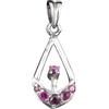 Handmade Generico Natural Ruby Pendant 925 Sterling Silver July Birthstone Vintage Ruby Jewelry Handmade Gift For Her