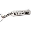 Shopping Cat Bijoux Portachiavi Donna che ama Roulotte Camping Caravan