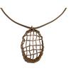Generico Collana con pendente in rame e ottone fatta a mano di Carpenteria Mastronardi
