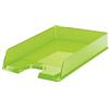 Esselte EUROPOST Vaschetta Portacorrispondenza, F.to A4, Polistirene (PS), Impilamento verticale o a sbalzo, Verde Trasparente, 1 Pezzo, 623597
