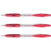 BIC ATLANTIS CLASSIC, penna a sfera retrattile, punta media, 1 mm, colore: Rosso
