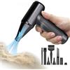 Pejevir Soffiatore ad Aria Compressa, Pejevir 3 Velocità 150000 Giri/Min Elettrico Rimuovi Polvere Aria Compressa, Type-C Ricaricabile, Aria Compressa Elettrico per Pulizia del PC Divano Tastiera Auto