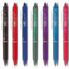 Frixion Pilot - Penna roller Frixion Ball Click Professional 07, set da 10, colori: blu, nero, rosso, verde, rosa, viola, azzurro, nero blu, arancione e verde chiaro, 7er Set | ohne Box, sortiert | Clicker, 1