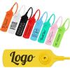 Pobsuier 100 Sigilli di Sicurezza Personalizzata Etichette di Plastica Scrivibili Tag di Autenticità Monouso per Vestiti Sneaker 200mm