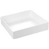 KESOTO Organizzatore per cassetti a scomparsa, contenitore per cassetti da scrivania, contenitore divisorio per cassetti per vanità, 24 cmx21.5 cmx5.5 cm
