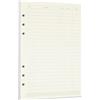 Zelten Fogli di carta perforata per raccoglitori a 6 fori, organizzatore personale per quaderni, agenda ricaricabile, Finance, formato A5/6 Hole