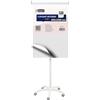 D.RECT Blocco Per Lavagna Di Carta Bianca 650x1000 mm - Blocco Flipchart 80 g/m², 50 Fogli, 5 Fori, Superficie Liscia - Ideale per Ufficio, Presentazioni e Casa