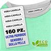 SLIDE 160 Etichette termoadesive per vestiti. ECO-CERTIFICATE Ultrasottili e delicate sulla pelle - POSSIBILITA' DI SUDDIVIDERE CON 2 NOMI DIVERSI - Per la scuola, asilo, sarte, stilisti.