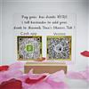 Pahdecor Personalizzato QR Code Social Media Sign Instagram Business Signs Appointmen, Cash App Icon, Doppio QR Code Sign, Scansione per pagare, Simbolo di pagamento PayPal CashApp, Targa di pagamento per