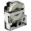 vhbw Cassetta nastro compatibile con Epson LabelWorks LW-1000P, LW-600P etichettatrice 8m x 12 mm bianco su trasparente