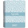 PHOTOCITY Agenda 2027 personalizzata, agenda settimanale 2027, ideale per appunti settimanali, personalizzabile con logo o testo, 12 mesi Gennaio-Dicembre 2026, agenda con planner settimanale