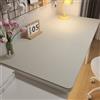 BESTORI Tappetino Scrivania Grande Impermeabile Sottomano Scrivania in Pelle PU Rettangolare Antiscivolo per Ufficio e Casa Bianco, 60 x 120 cm