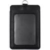 GOGO - 10 confezioni Porta Badge verticale orizzontale, 2 lati, in pelle PU, con scomparti orizzontali