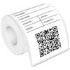 Generic Etichette per stampanti termiche 40 x 80 mm 100 Etichette Autoadesive per Stampante M110 M220 E210